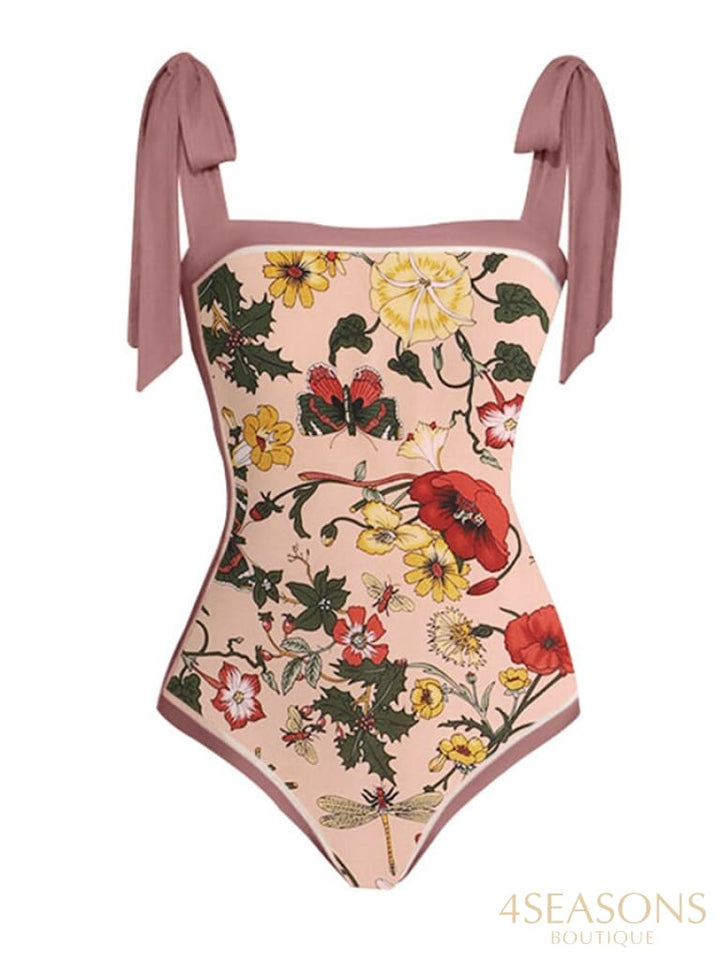 Maiô Jeane + Pareô Grátis Beige / S