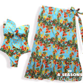 2022 New One Piece Swimsuit Print Backless Push Up Swimwear Women Beachwear Sexy Bodysuit Bathing