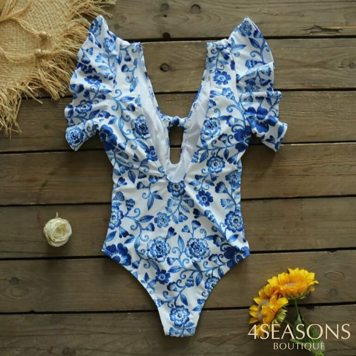 Maiô feminino Santorini