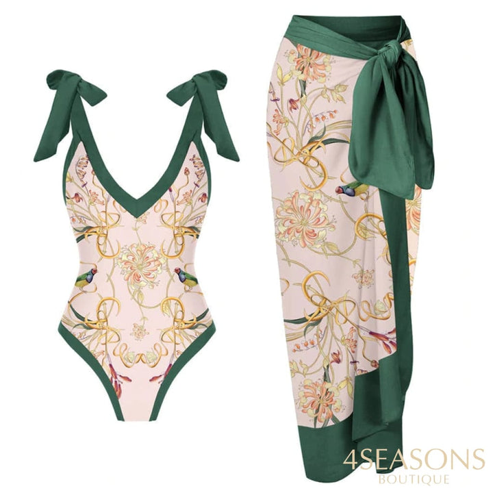 Maiô Zila + Pareô Grátis Verde / P