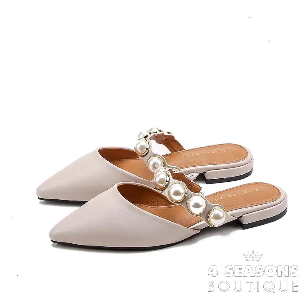 Mule Charlotte Creme / 32 200001004