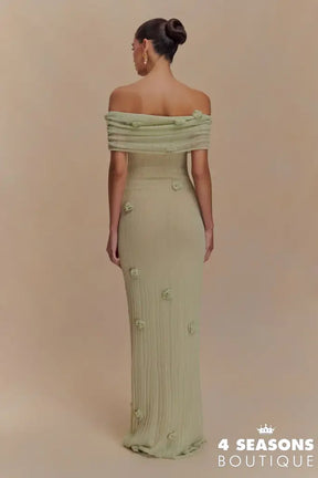 Orchid Knit Maxi Dress