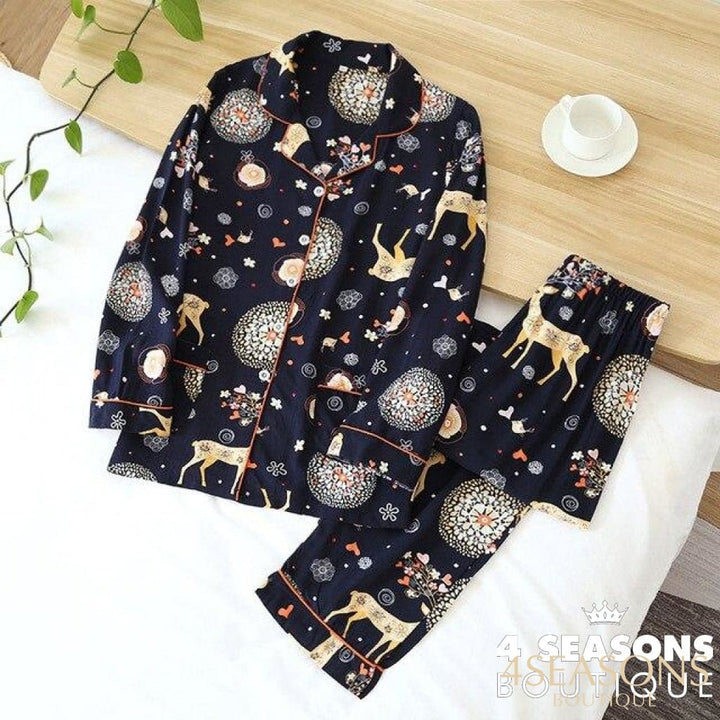 Pijama Longo Ella - 4 Seasons Boutique