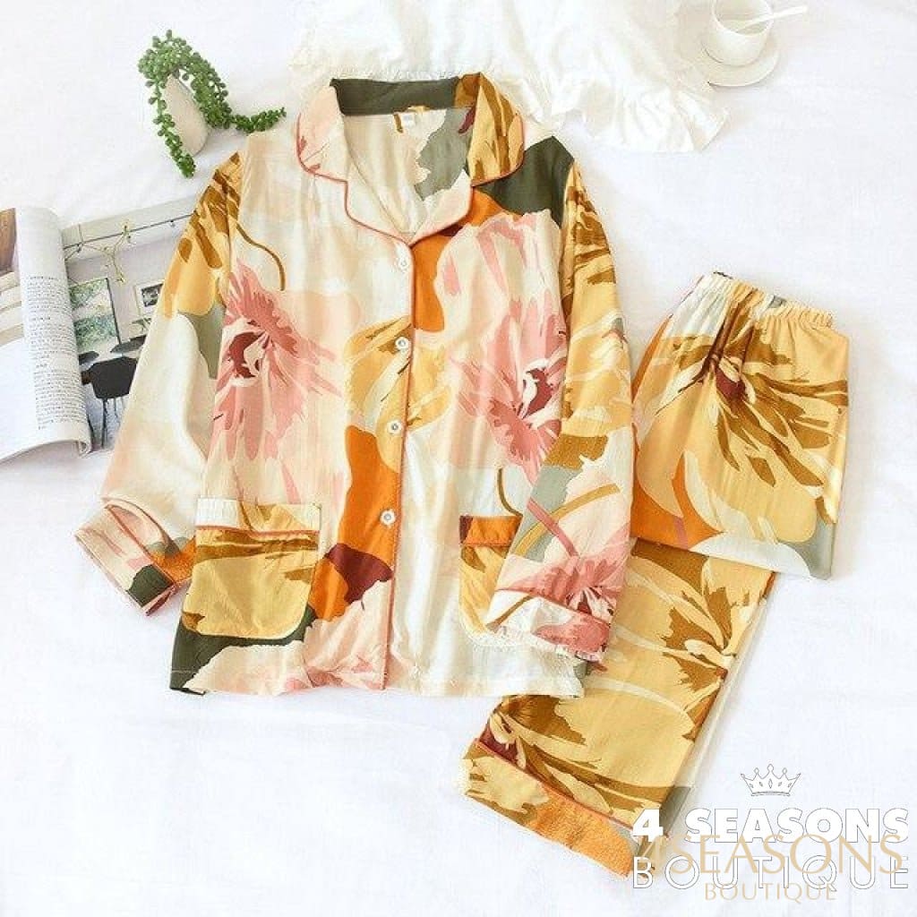 Pijama Longo Ella - 4 Seasons Boutique