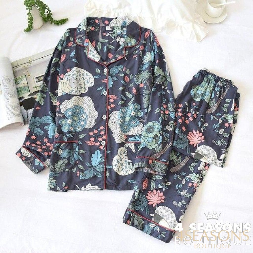 Pijama Longo Ella - 4 Seasons Boutique