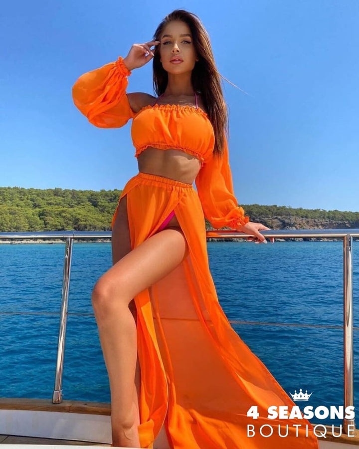 Saída de Praia Conjunto Tiffany - 4 Seasons Boutique