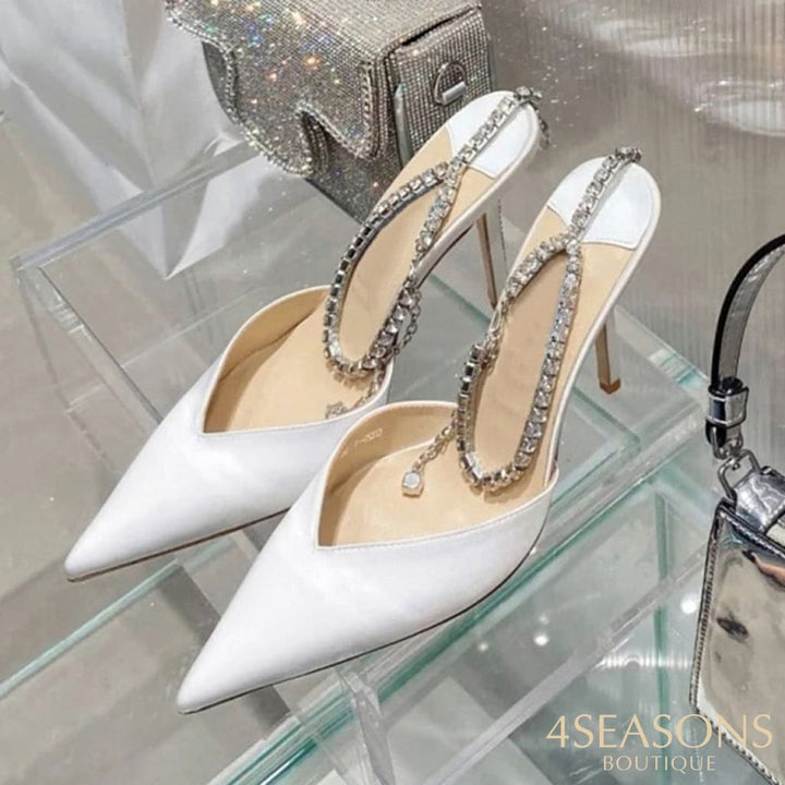 Scarpin Diamond Branco / 33
