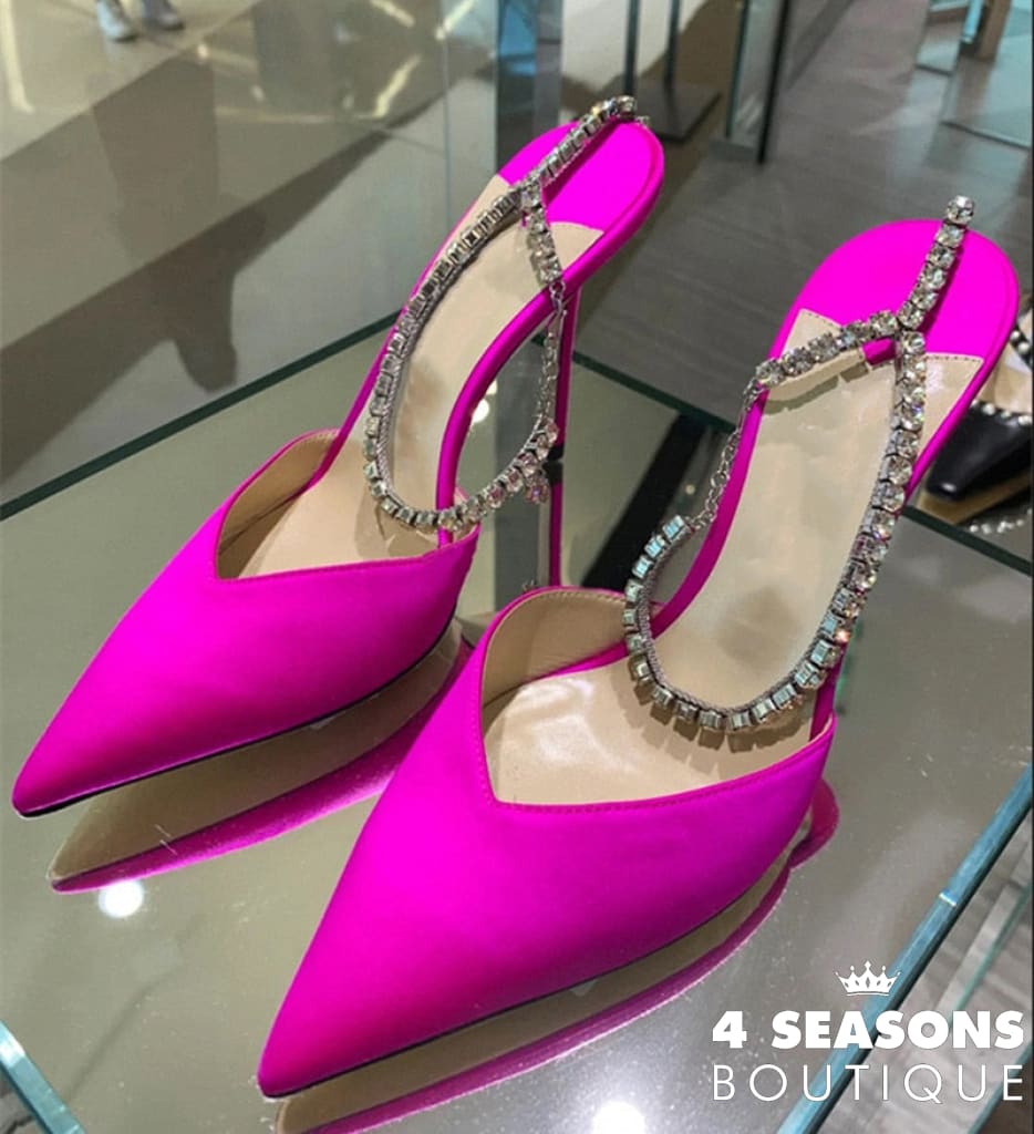 Scarpin Diamond Rosa / 33