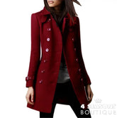 Sobretudo Doroth Vermelho Vinho / P