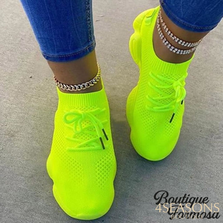 Tênis Park Amarelo Neon / 33 200001011