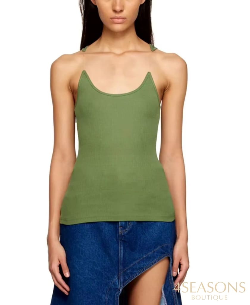 Top Basicless T P / Verde