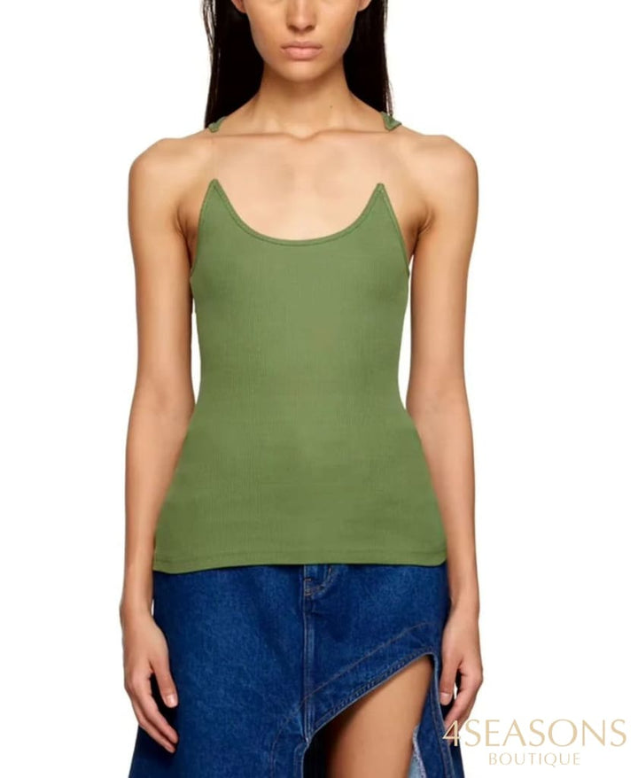 Top Basicless T P / Verde