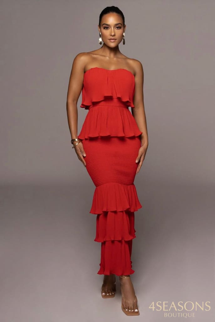 Vestido Alabama Vermelho / P