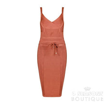 Willbenice Pink Red Sexy Rayon Bodycon Spaghetti Straps Bandage Dresses For Women 2022 Belt Sashes