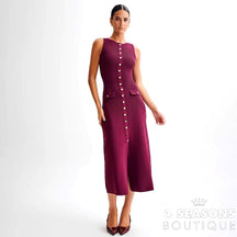 Vestido Astrid Fúcsia / P