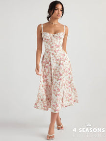 Vestido Carmin Estampa 2 / Pp