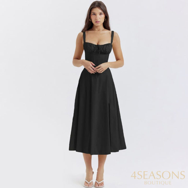 Vestido Carmin Preto / Pp