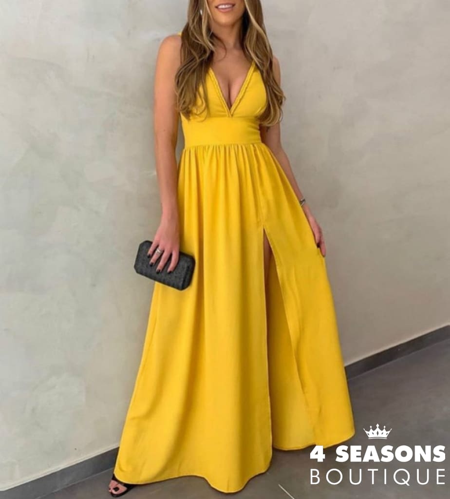 Vestido Nekko Amarelo / P