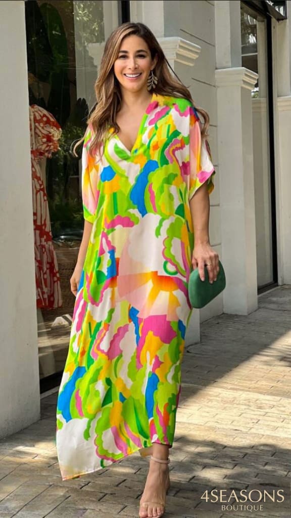 Vestido Corcovado Estampa 2 / P