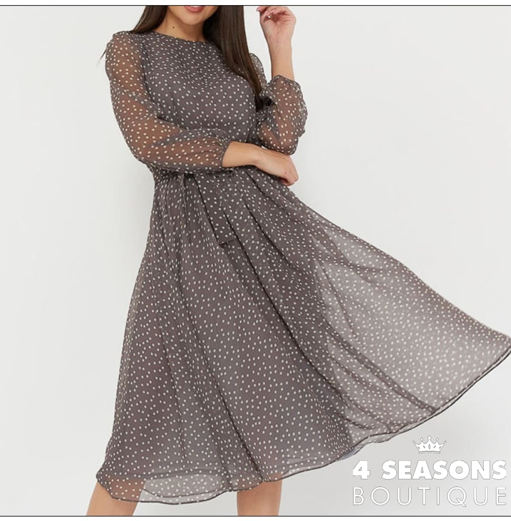 Vestido Eleonor Café / P