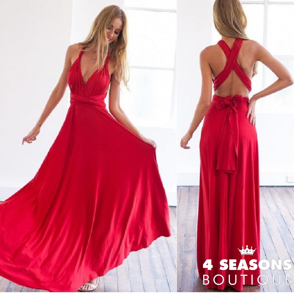 Vestido Flor-De-Maio Vermelho / P