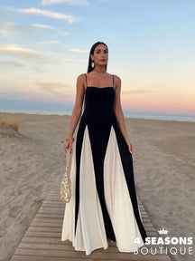 Vestido Luciana Bicolor / P