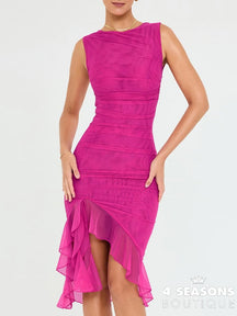 Vestido Mesion Rosa / P