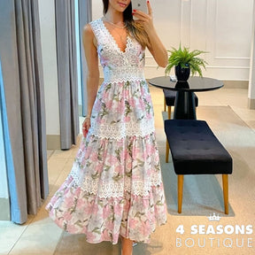 Vestido Paloma Nuance Rosa / P
