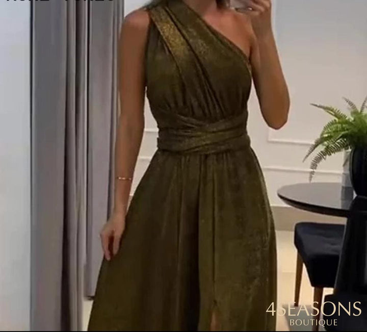 Vestido Pierre Verde Musgo / P