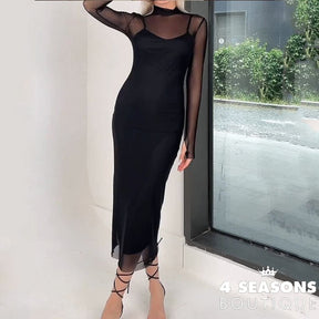 Vestido Sham Preto / P