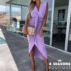 Vestido Thayga Lilás / P