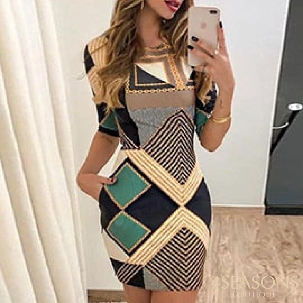 Vip Dress Multi / S